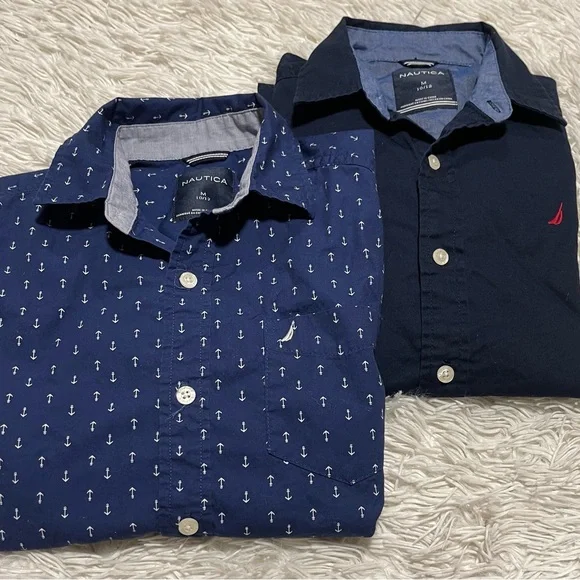 Two" Pieces-Náutica Button Down Shirt Kids - Picture 2 of 11